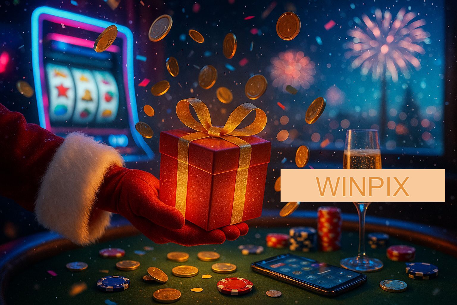 Promoções de Ano Novo no WINPIX